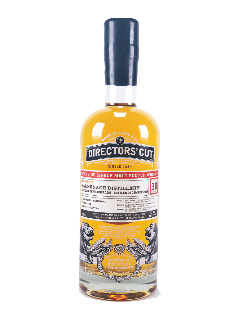 Balmenach_30_yo_1983-2013_Directors'_Cut_52_8__one_of_111_Refill_Hogshead_DL10162_Douglas_Laing_Speyside-768x1024