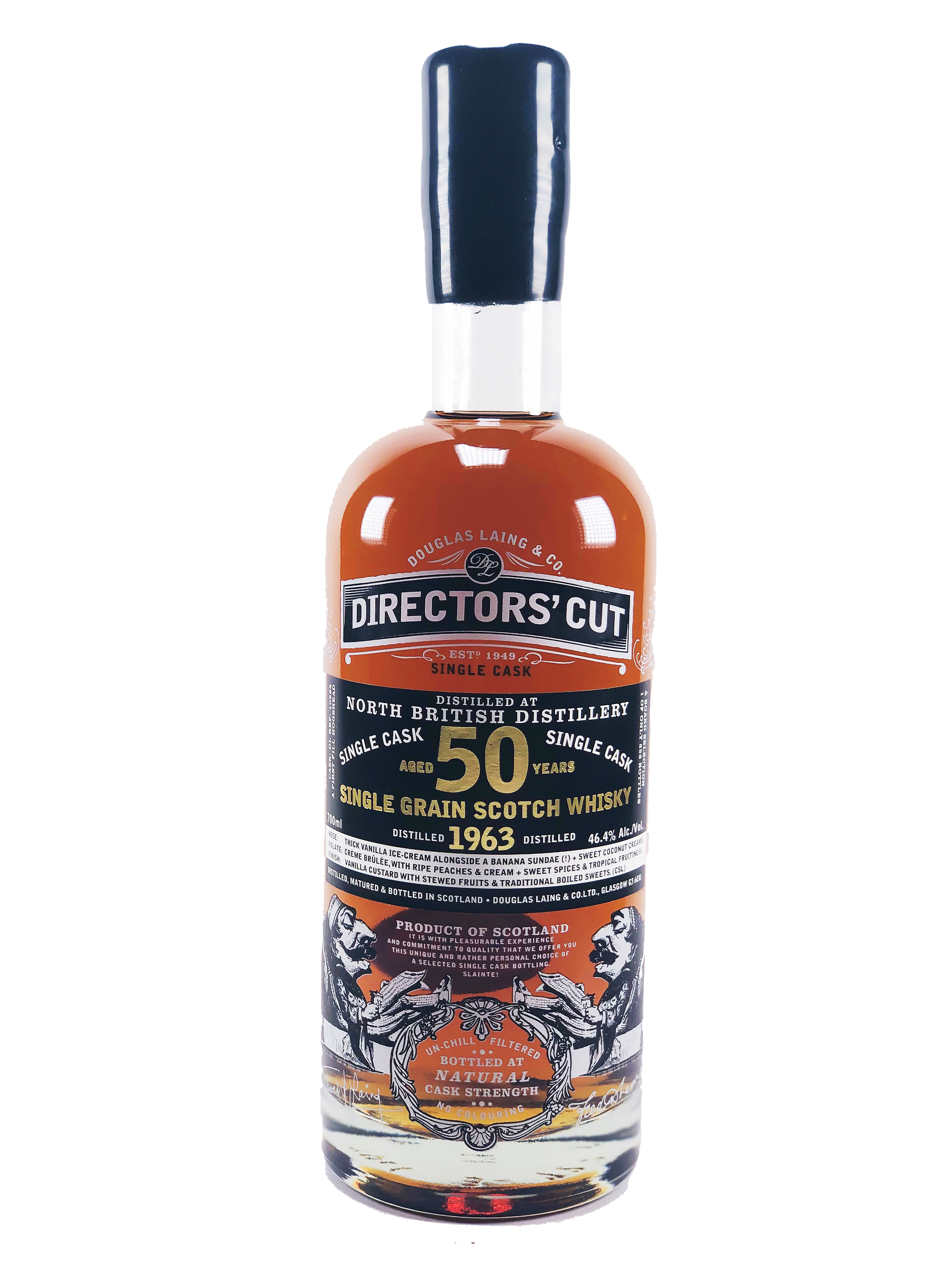 North_British_50_year_old_1963_Single_Grain_Single_Cask_Natural_Cask_Strength_Directors'_Cut_Douglas_Laing