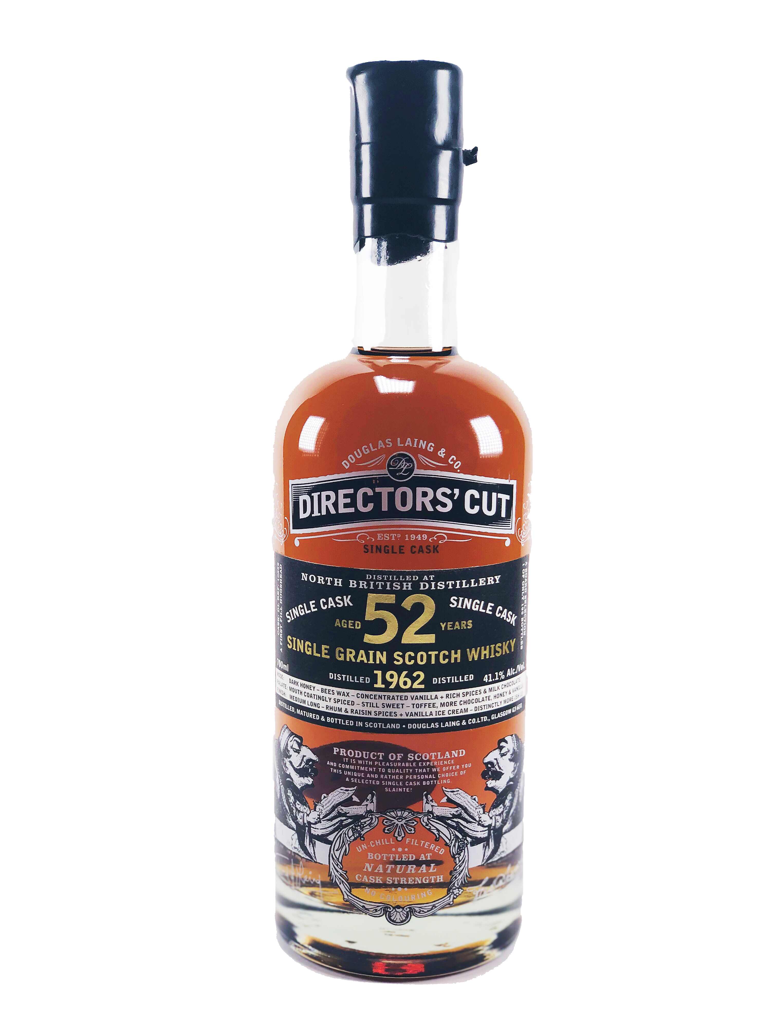 North_British_52_year_old_1962_Single_Grain_Single_Cask_Natural_Cask_Strength_Directors'_Cut_Douglas_Laing